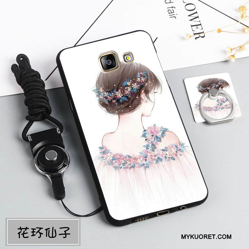 Kuori Samsung Galaxy A5 2016 Pehmeä Neste Trendi Puhelimen Kuoret, Kotelo Samsung Galaxy A5 2016 Silikoni Murtumaton Musta