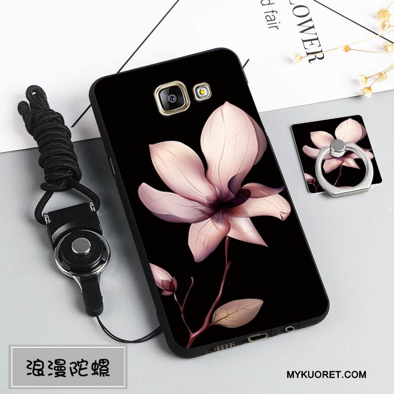 Kuori Samsung Galaxy A5 2016 Pehmeä Neste Trendi Puhelimen Kuoret, Kotelo Samsung Galaxy A5 2016 Silikoni Murtumaton Musta