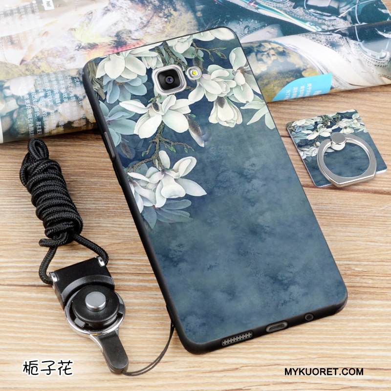 Kuori Samsung Galaxy A5 2016 Pehmeä Neste Vaalean Violetti, Kotelo Samsung Galaxy A5 2016 Silikoni Eurooppa Musta