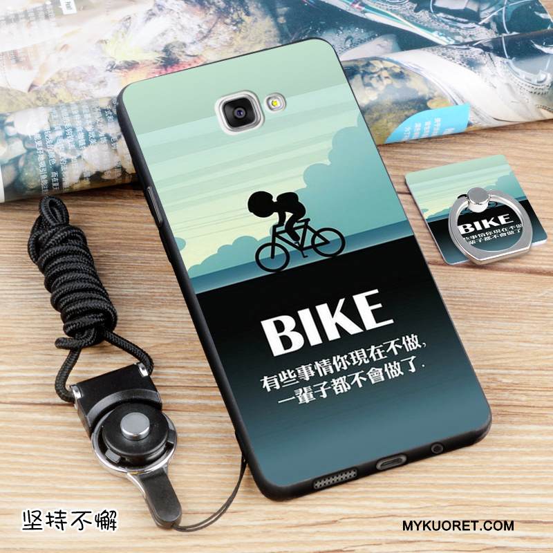 Kuori Samsung Galaxy A5 2016 Pehmeä Neste Vaalean Violetti, Kotelo Samsung Galaxy A5 2016 Silikoni Eurooppa Musta