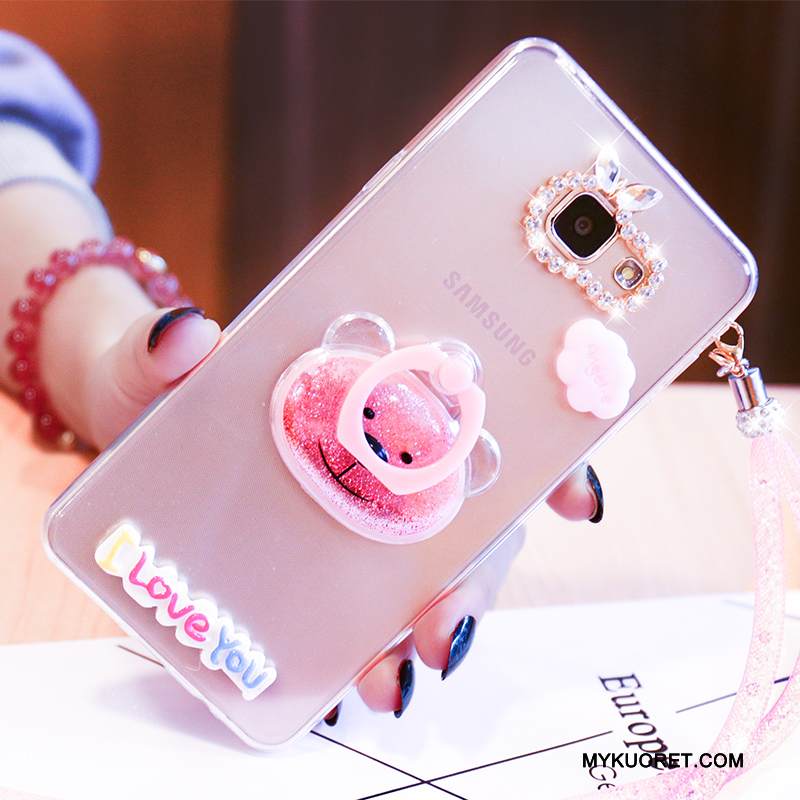 Kuori Samsung Galaxy A5 2016 Sarjakuva Ihana Jauhe, Kotelo Samsung Galaxy A5 2016 Luova Persoonallisuus Puhelimen Kuoret