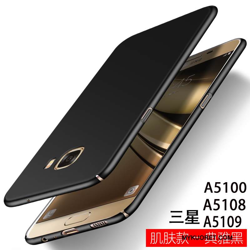 Kuori Samsung Galaxy A5 2016 Silikoni Jauhe Puhelimen Kuoret, Kotelo Samsung Galaxy A5 2016 Kova Pesty Suede