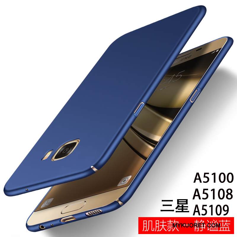 Kuori Samsung Galaxy A5 2016 Silikoni Jauhe Puhelimen Kuoret, Kotelo Samsung Galaxy A5 2016 Kova Pesty Suede