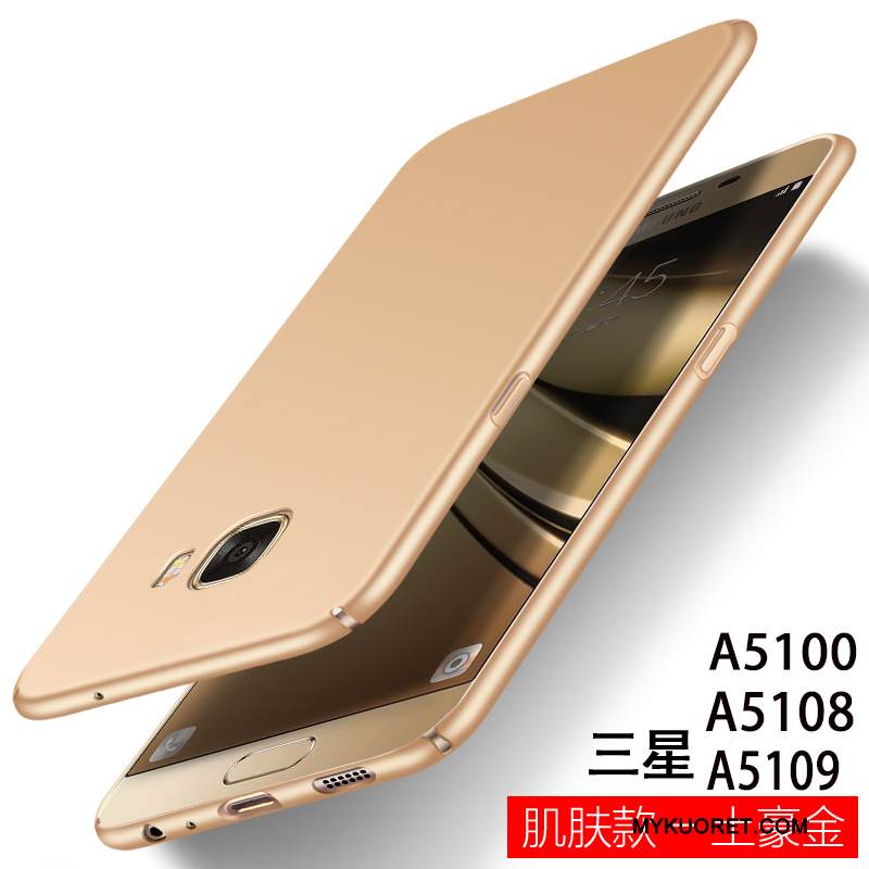 Kuori Samsung Galaxy A5 2016 Silikoni Jauhe Puhelimen Kuoret, Kotelo Samsung Galaxy A5 2016 Kova Pesty Suede