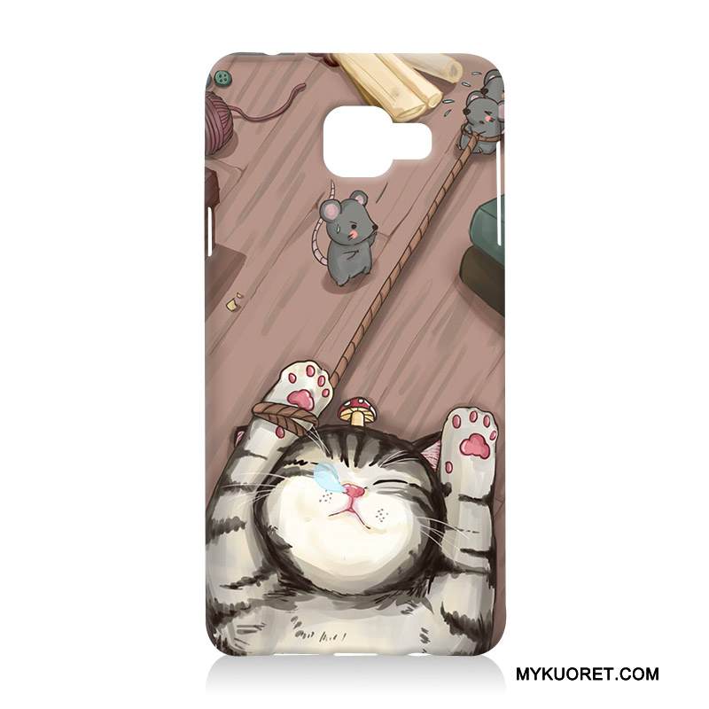 Kuori Samsung Galaxy A5 2016 Silikoni Murtumaton Musta, Kotelo Samsung Galaxy A5 2016 Pehmeä Neste Harmaa Puhelimen Kuoret