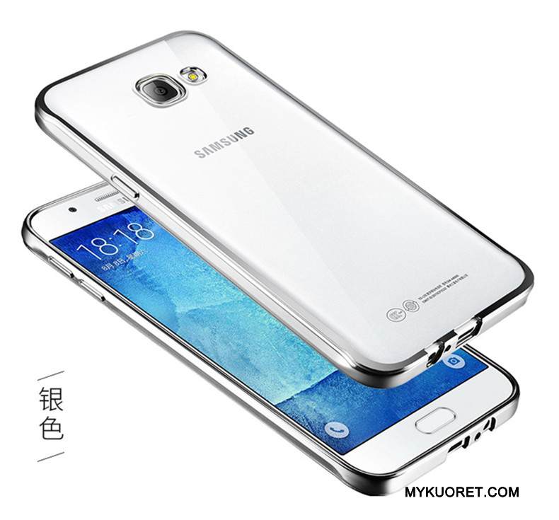 Kuori Samsung Galaxy A5 2016 Silikoni Puhelimen Kuoret Murtumaton, Kotelo Samsung Galaxy A5 2016 Pehmeä Neste Trendi Kulta