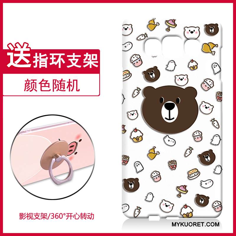 Kuori Samsung Galaxy A5 2016 Silikoni Puhelimen Kuoret Persoonallisuus, Kotelo Samsung Galaxy A5 2016 Luova Valkoinen Ihana