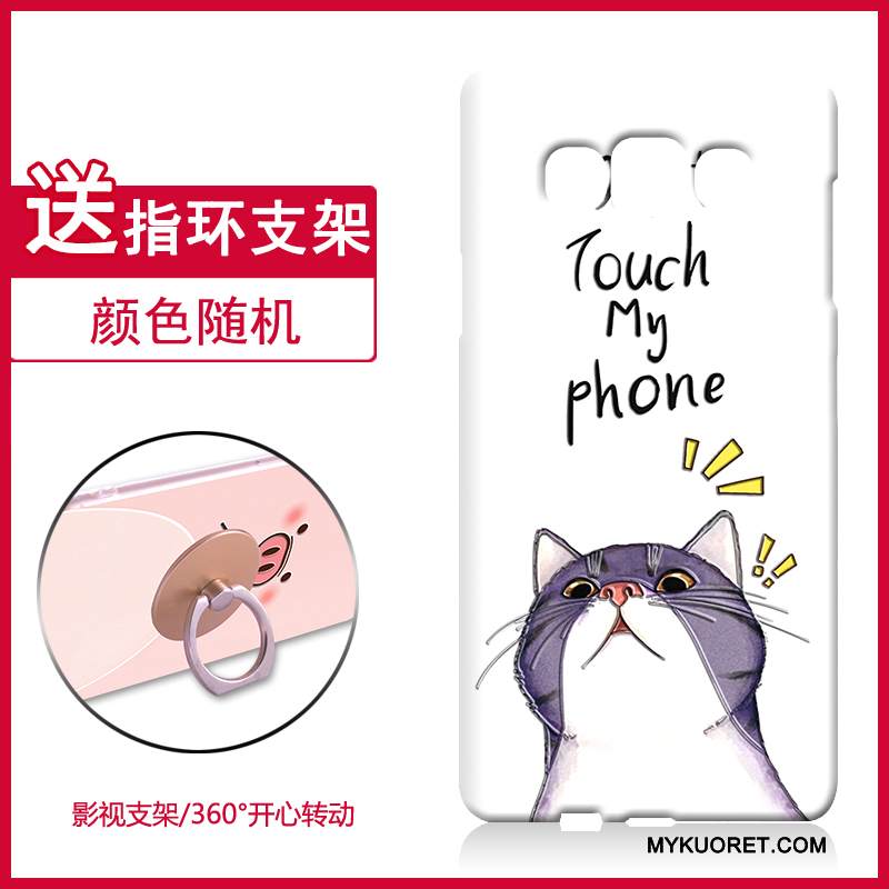 Kuori Samsung Galaxy A5 2016 Silikoni Puhelimen Kuoret Persoonallisuus, Kotelo Samsung Galaxy A5 2016 Luova Valkoinen Ihana