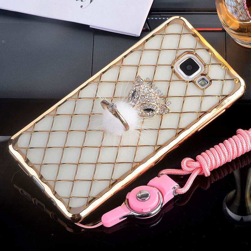 Kuori Samsung Galaxy A5 2016 Strassi Jauhe Murtumaton, Kotelo Samsung Galaxy A5 2016 Tuki Puhelimen Kuoret