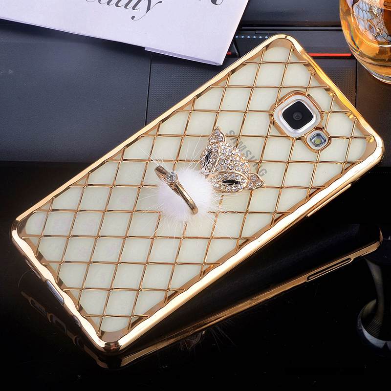 Kuori Samsung Galaxy A5 2016 Strassi Jauhe Murtumaton, Kotelo Samsung Galaxy A5 2016 Tuki Puhelimen Kuoret