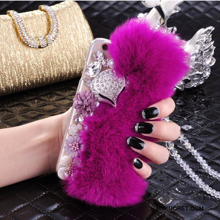 Kuori Samsung Galaxy A5 2016 Strassi Punainen Trendi, Kotelo Samsung Galaxy A5 2016 Ylellisyys Puhelimen Kuoret Murtumaton