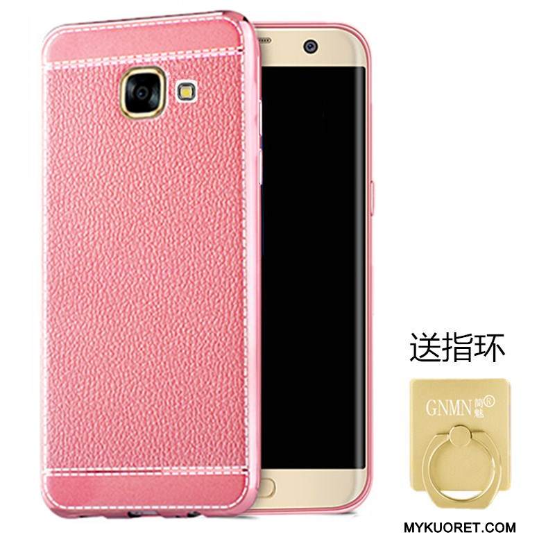 Kuori Samsung Galaxy A5 2016 Suojaus Kukkakuvio Puhelimen Kuoret, Kotelo Samsung Galaxy A5 2016 Pehmeä Neste Jauhe