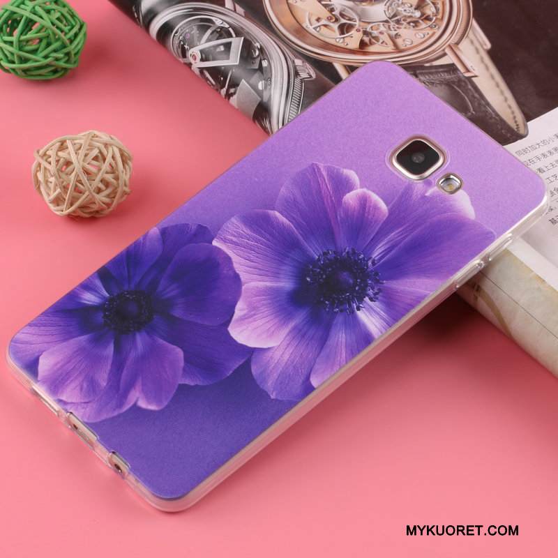 Kuori Samsung Galaxy A5 2016 Suojaus Murtumaton Puhelimen Kuoret, Kotelo Samsung Galaxy A5 2016 Pehmeä Neste Jauhe