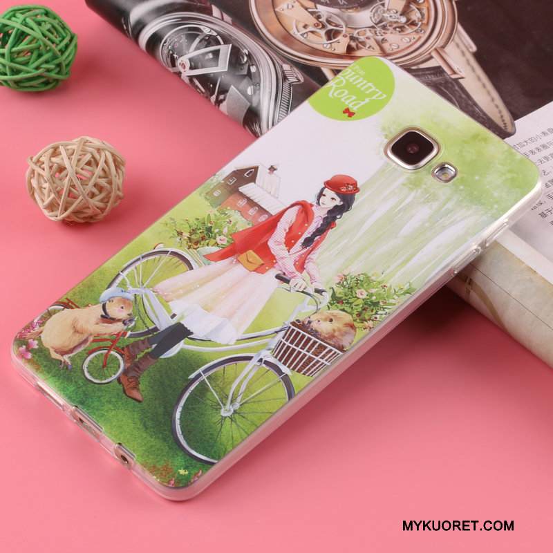 Kuori Samsung Galaxy A5 2016 Suojaus Murtumaton Puhelimen Kuoret, Kotelo Samsung Galaxy A5 2016 Pehmeä Neste Jauhe