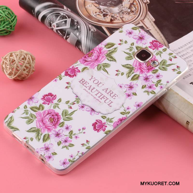 Kuori Samsung Galaxy A5 2016 Suojaus Murtumaton Puhelimen Kuoret, Kotelo Samsung Galaxy A5 2016 Pehmeä Neste Jauhe