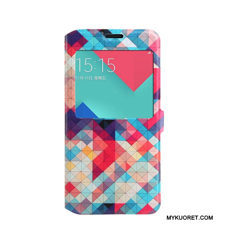 Kuori Samsung Galaxy A5 2016 Suojaus Puhelimen Kuoret Jauhe, Kotelo Samsung Galaxy A5 2016 Kuoret Avaa Ikkuna