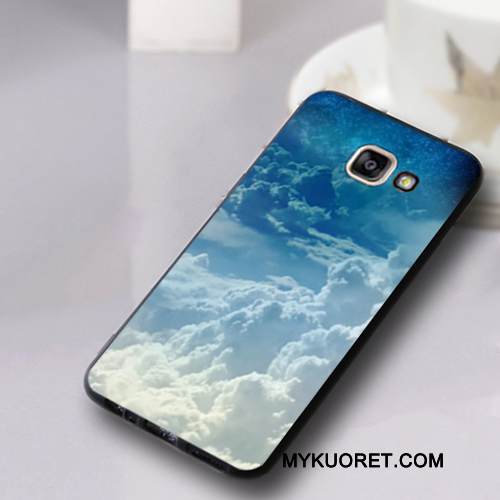 Kuori Samsung Galaxy A5 2016 Suojaus Puhelimen Kuoret Ripustettavat Koristeet, Kotelo Samsung Galaxy A5 2016 Laukut Vaaleansininen Murtumaton