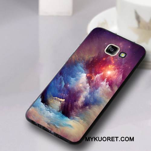 Kuori Samsung Galaxy A5 2016 Suojaus Puhelimen Kuoret Ripustettavat Koristeet, Kotelo Samsung Galaxy A5 2016 Laukut Vaaleansininen Murtumaton