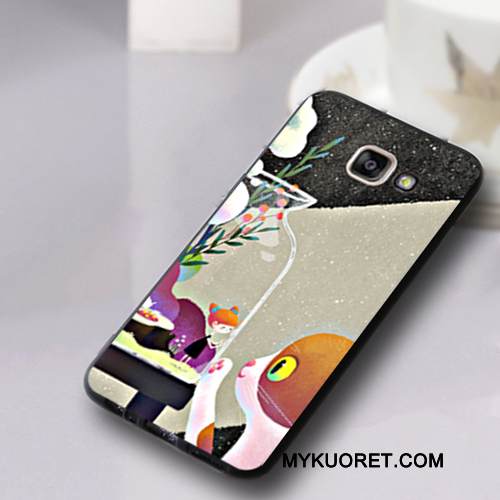 Kuori Samsung Galaxy A5 2016 Suojaus Puhelimen Kuoret Ripustettavat Koristeet, Kotelo Samsung Galaxy A5 2016 Laukut Vaaleansininen Murtumaton