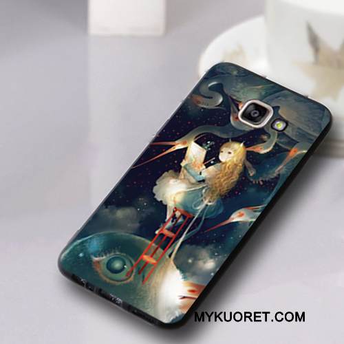 Kuori Samsung Galaxy A5 2016 Suojaus Puhelimen Kuoret Ripustettavat Koristeet, Kotelo Samsung Galaxy A5 2016 Laukut Vaaleansininen Murtumaton