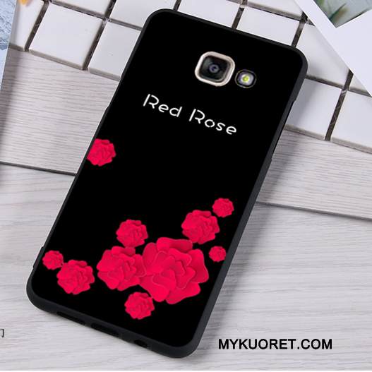 Kuori Samsung Galaxy A5 2016 Suojaus Ripustettavat Koristeet Vaalean, Kotelo Samsung Galaxy A5 2016 Pehmeä Neste Valkoinen Pesty Suede