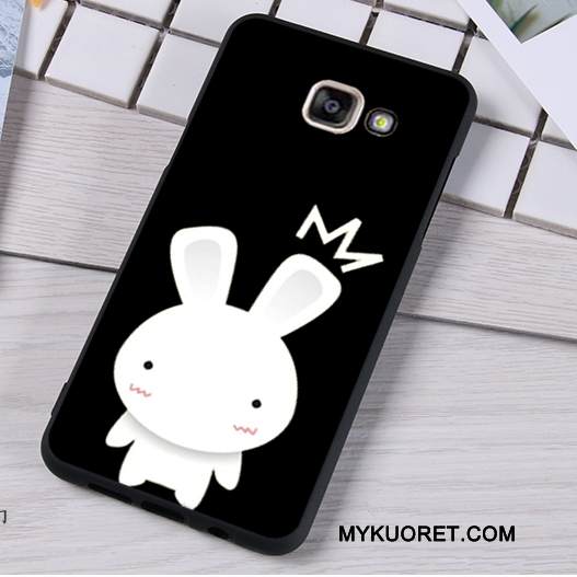 Kuori Samsung Galaxy A5 2016 Suojaus Ripustettavat Koristeet Vaalean, Kotelo Samsung Galaxy A5 2016 Pehmeä Neste Valkoinen Pesty Suede