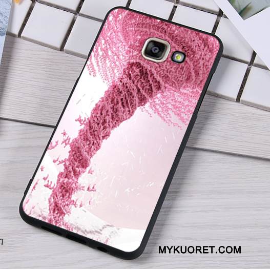 Kuori Samsung Galaxy A5 2016 Suojaus Ripustettavat Koristeet Vaalean, Kotelo Samsung Galaxy A5 2016 Pehmeä Neste Valkoinen Pesty Suede