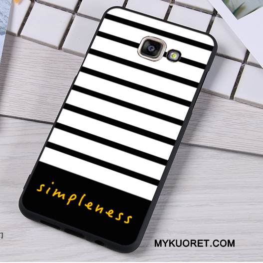 Kuori Samsung Galaxy A5 2016 Suojaus Ripustettavat Koristeet Vaalean, Kotelo Samsung Galaxy A5 2016 Pehmeä Neste Valkoinen Pesty Suede