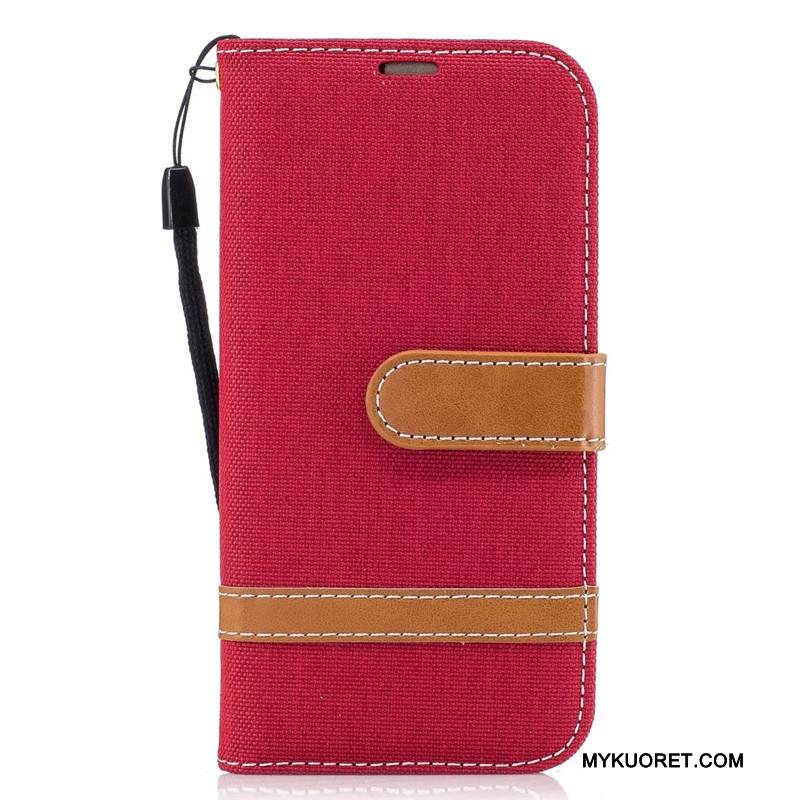 Kuori Samsung Galaxy A5 2017 Kuoret Denimi Violetti, Kotelo Samsung Galaxy A5 2017 Salkku