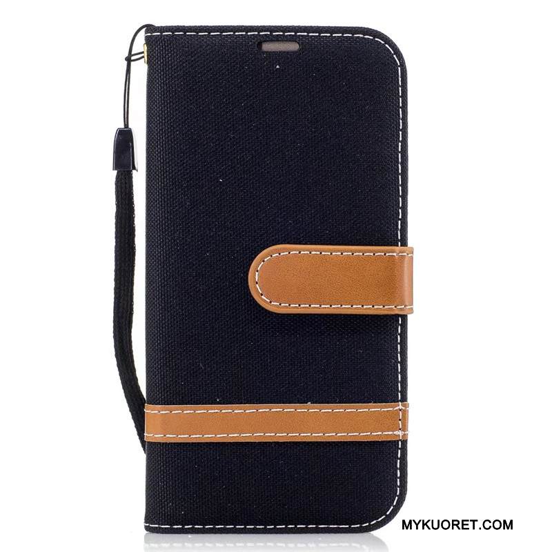 Kuori Samsung Galaxy A5 2017 Kuoret Denimi Violetti, Kotelo Samsung Galaxy A5 2017 Salkku