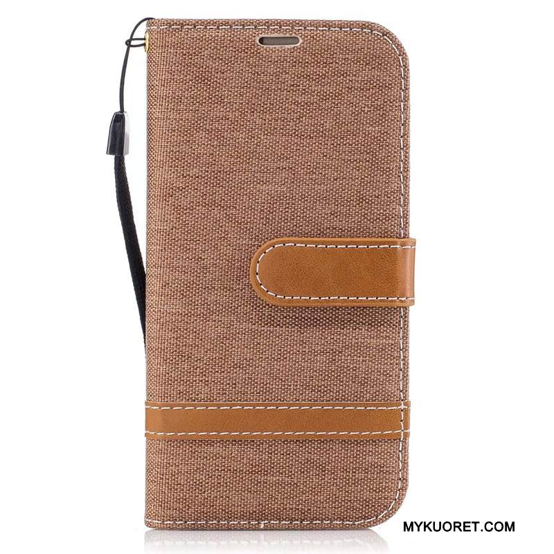 Kuori Samsung Galaxy A5 2017 Kuoret Denimi Violetti, Kotelo Samsung Galaxy A5 2017 Salkku