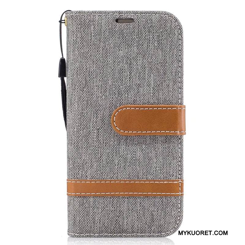 Kuori Samsung Galaxy A5 2017 Kuoret Denimi Violetti, Kotelo Samsung Galaxy A5 2017 Salkku