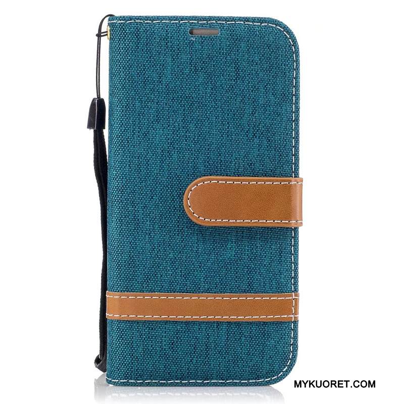 Kuori Samsung Galaxy A5 2017 Kuoret Denimi Violetti, Kotelo Samsung Galaxy A5 2017 Salkku