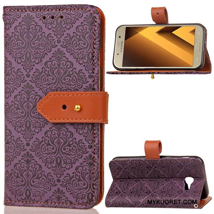 Kuori Samsung Galaxy A5 2017 Laukut Murtumaton Harmaa, Kotelo Samsung Galaxy A5 2017 Silikoni Puhelimen Kuoret