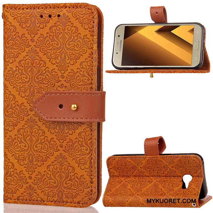 Kuori Samsung Galaxy A5 2017 Laukut Murtumaton Harmaa, Kotelo Samsung Galaxy A5 2017 Silikoni Puhelimen Kuoret