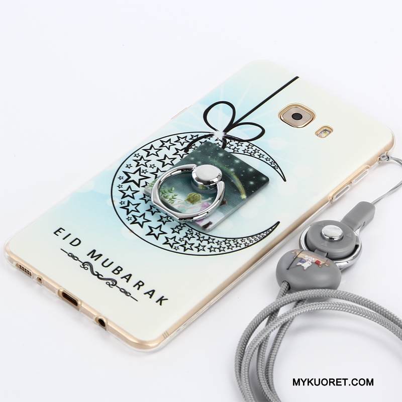 Kuori Samsung Galaxy A5 2017 Laukut Murtumaton Persoonallisuus, Kotelo Samsung Galaxy A5 2017 Suojaus Sininen Puhelimen Kuoret