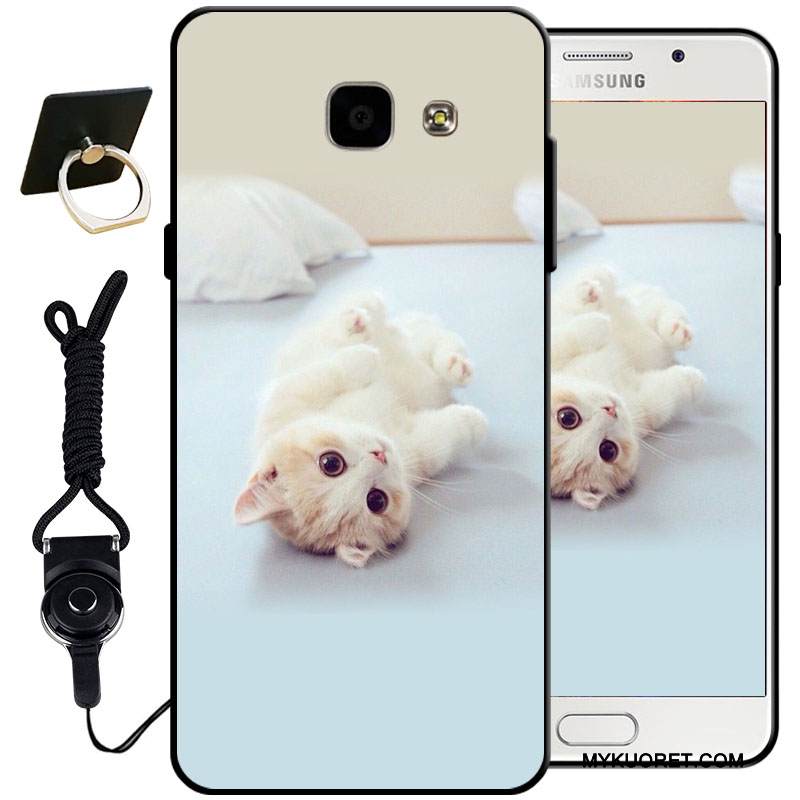 Kuori Samsung Galaxy A5 2017 Pehmeä Neste Puhelimen Kuoret Murtumaton, Kotelo Samsung Galaxy A5 2017 Laukut Vaaleansininen Musta