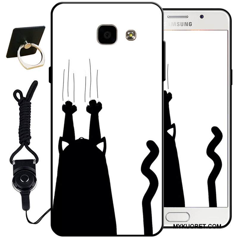 Kuori Samsung Galaxy A5 2017 Pehmeä Neste Puhelimen Kuoret Murtumaton, Kotelo Samsung Galaxy A5 2017 Laukut Vaaleansininen Musta