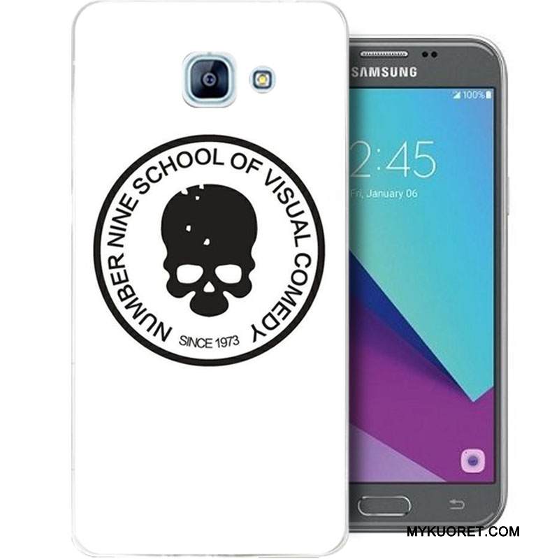 Kuori Samsung Galaxy A5 2017 Pehmeä Neste Sininen Puhelimen Kuoret, Kotelo Samsung Galaxy A5 2017 Sarjakuva Murtumaton