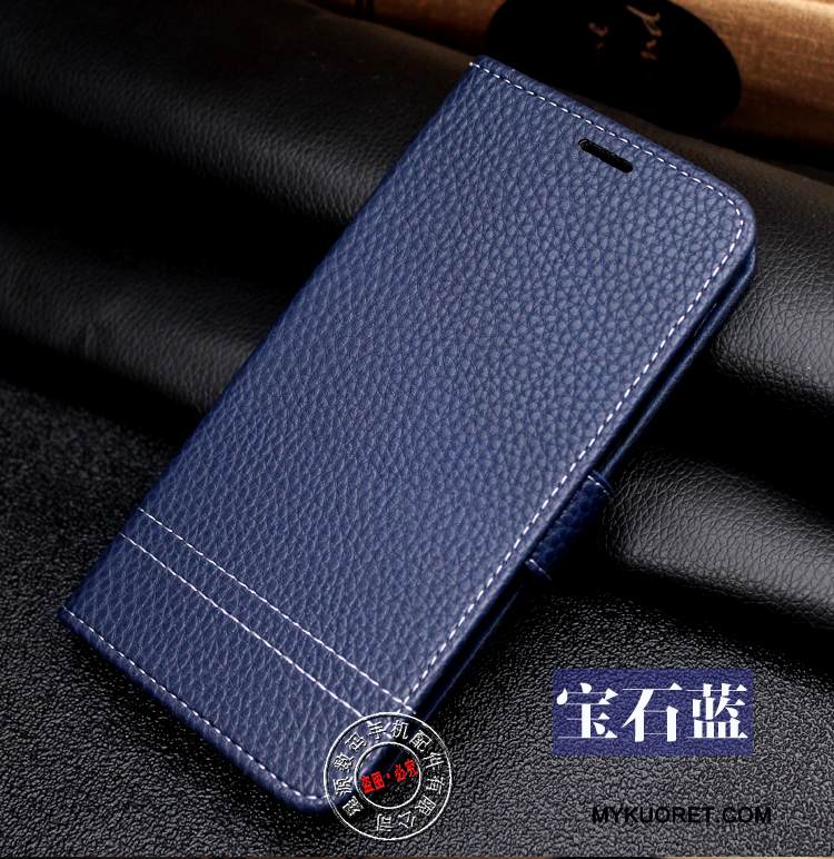 Kuori Samsung Galaxy A5 2017 Suojaus Murtumaton Puhelimen Kuoret, Kotelo Samsung Galaxy A5 2017 Pehmeä Neste Sininen