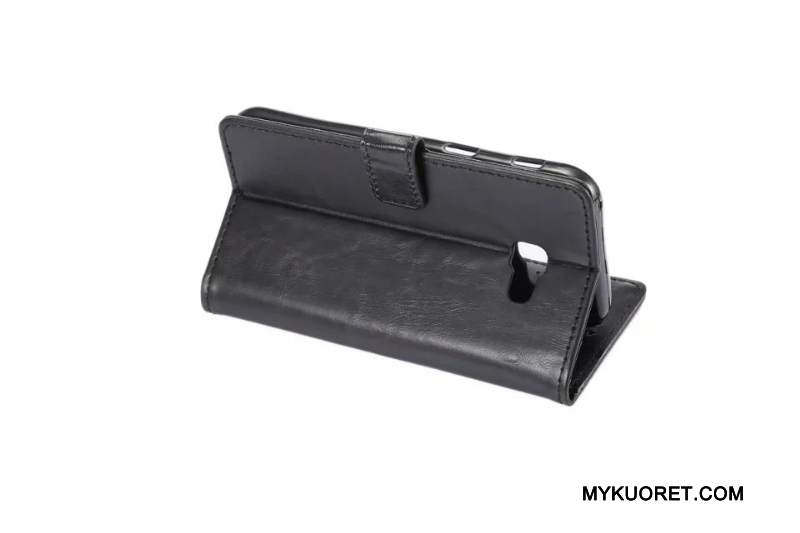 Kuori Samsung Galaxy A5 2017 Suojaus Puhelimen Kuoret Kortti, Kotelo Samsung Galaxy A5 2017 Nahka