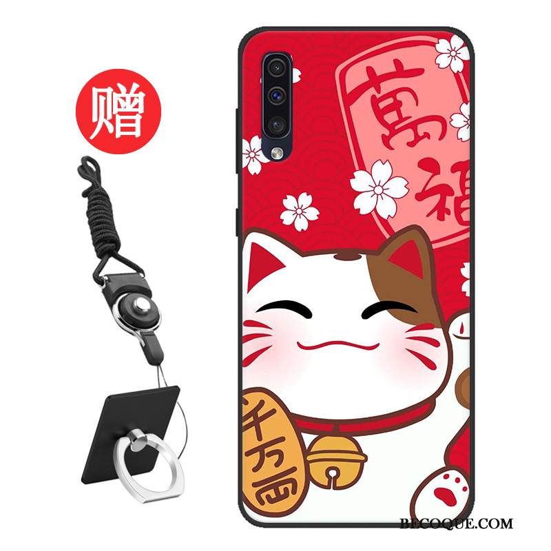 Kuori Samsung Galaxy A50 Laukut Muokata Trendi, Kotelo Samsung Galaxy A50 Pehmeä Neste Karkaisu Kalvo