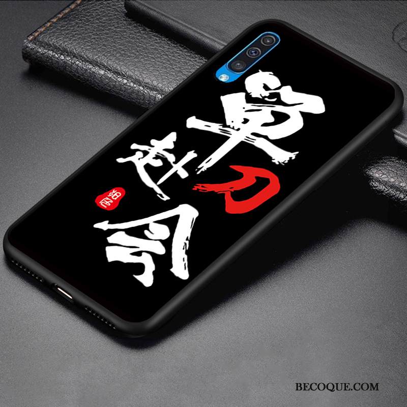 Kuori Samsung Galaxy A50 Laukut Murtumaton Pesty Suede, Kotelo Samsung Galaxy A50 Suojaus Puhelimen Kuoret Yksinkertainen