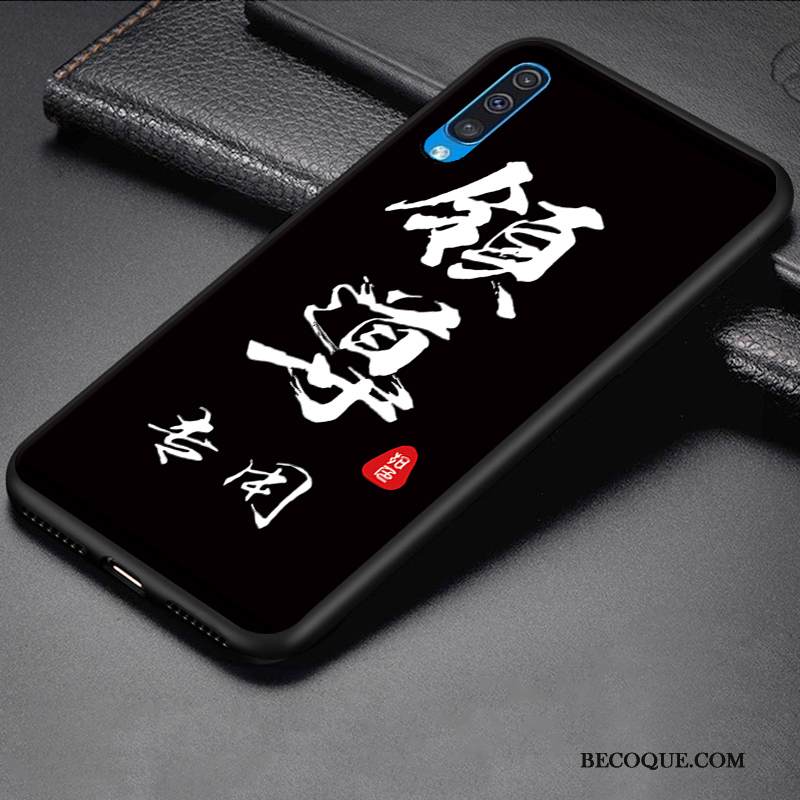 Kuori Samsung Galaxy A50 Laukut Murtumaton Pesty Suede, Kotelo Samsung Galaxy A50 Suojaus Puhelimen Kuoret Yksinkertainen