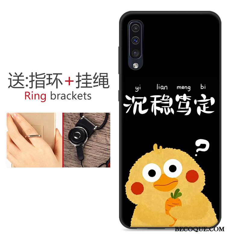Kuori Samsung Galaxy A50 Laukut Murtumaton Puhelimen Kuoret, Kotelo Samsung Galaxy A50 Suojaus Persoonallisuus Punainen