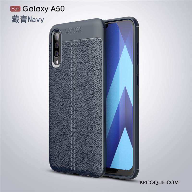 Kuori Samsung Galaxy A50 Laukut Musta Persoonallisuus, Kotelo Samsung Galaxy A50 Tila Kukkakuvio Liiketoiminta