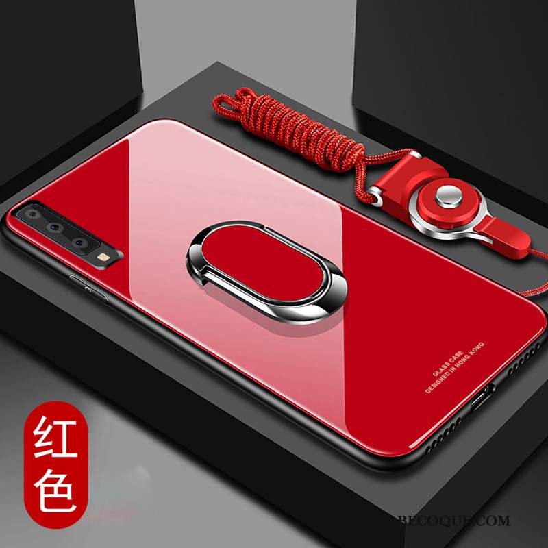 Kuori Samsung Galaxy A50 Laukut Puhelimen Kuoret Kova, Kotelo Samsung Galaxy A50 Suojaus Trendi Lasi