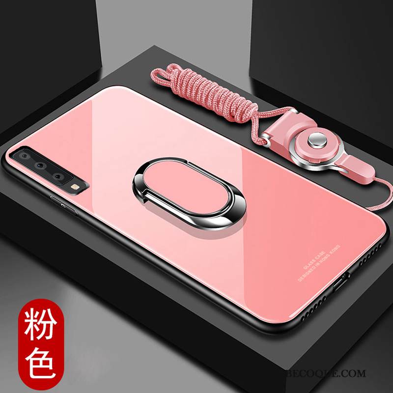 Kuori Samsung Galaxy A50 Laukut Puhelimen Kuoret Kova, Kotelo Samsung Galaxy A50 Suojaus Trendi Lasi