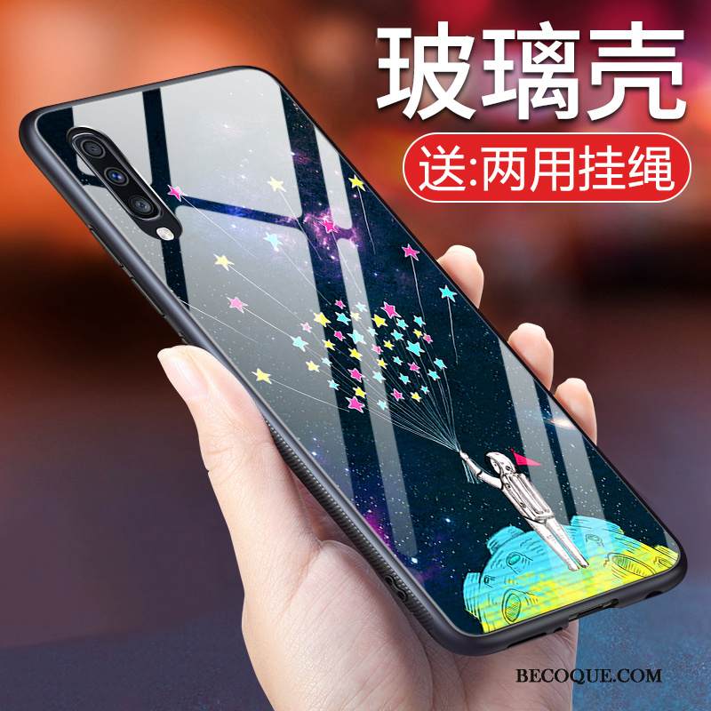 Kuori Samsung Galaxy A50 Luova Persoonallisuus Murtumaton, Kotelo Samsung Galaxy A50 Pehmeä Neste Uusi Vihreä