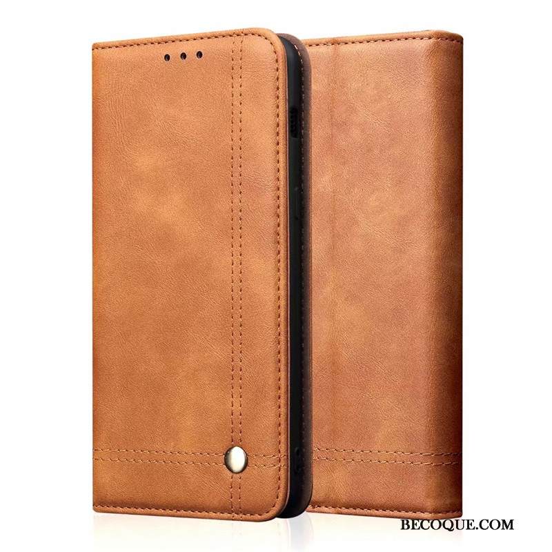 Kuori Samsung Galaxy A50 Nahka Murtumaton Musta, Kotelo Samsung Galaxy A50 Salkku Puhelimen Kuoret Kortti